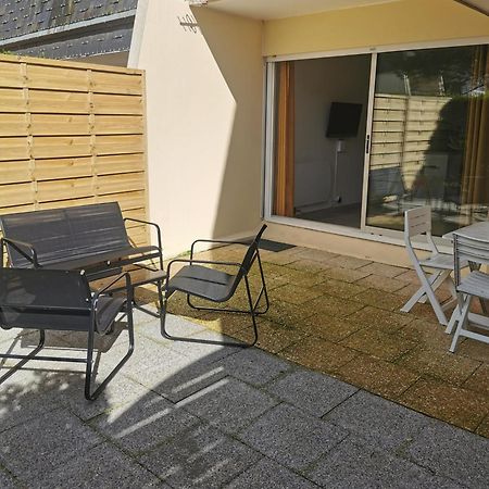 Appartement Acces Direct A La Plage Bernieres-sur-Mer Luaran gambar